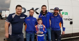 Magnifique seconde place pour Bastian (D-KART compétition) à Brignoles