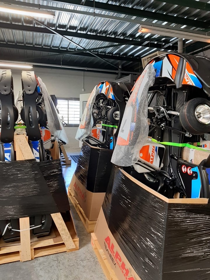 les nouveaux kart arrivent