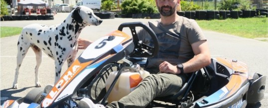 Kartcenter dans le journal pour la réouverture de la piste de karting